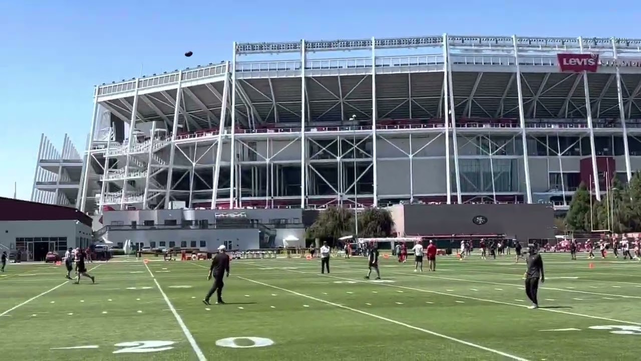 Trey Lance Throws A Deep Rope — Catches Passes From Brock Purdy And Nate Sudfeld At 49ers Practice