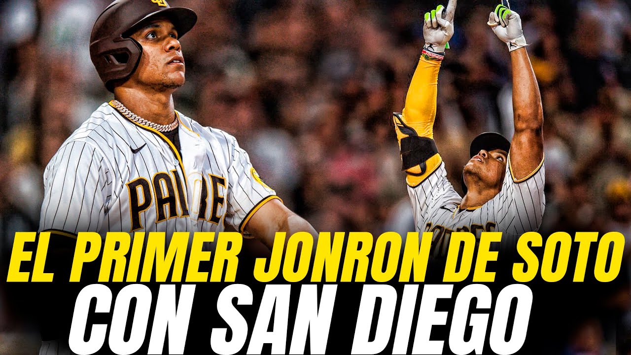 Uff Miren Como Fue El Primer Jonron De Juan Soto Con San Diego En Mlb