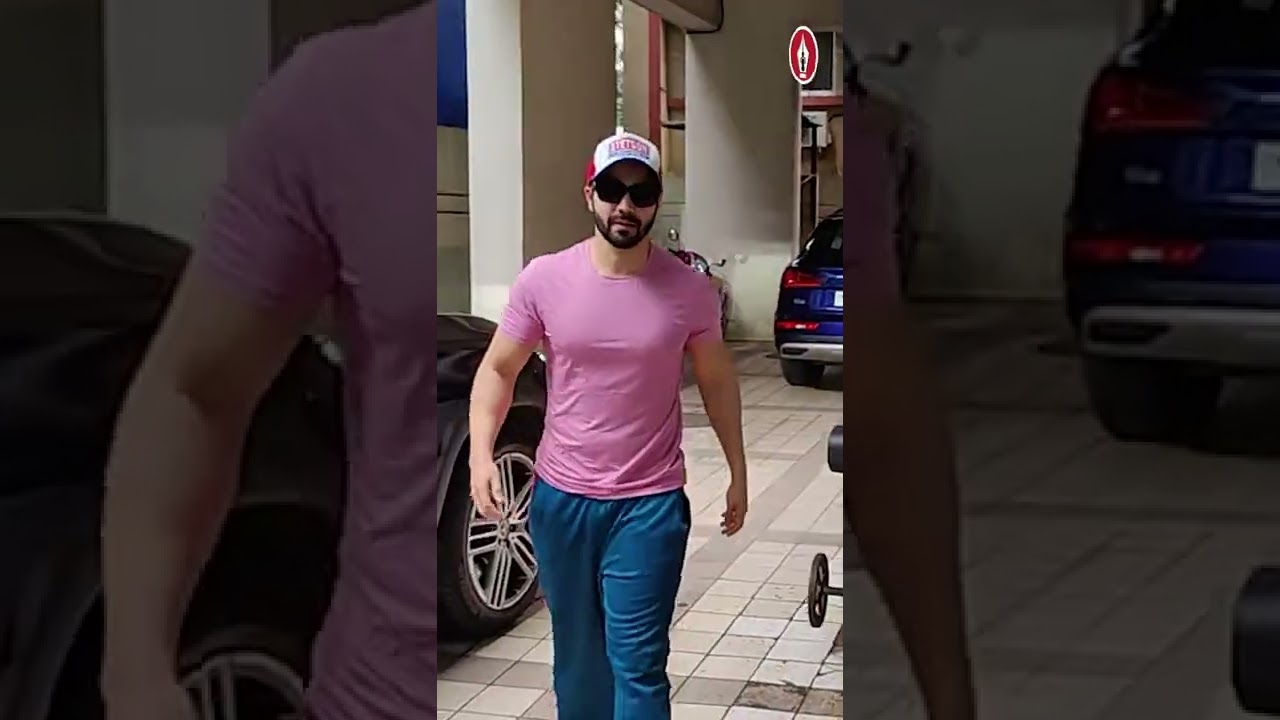 Varun Dhawan Snapped At Pilates Santacruz