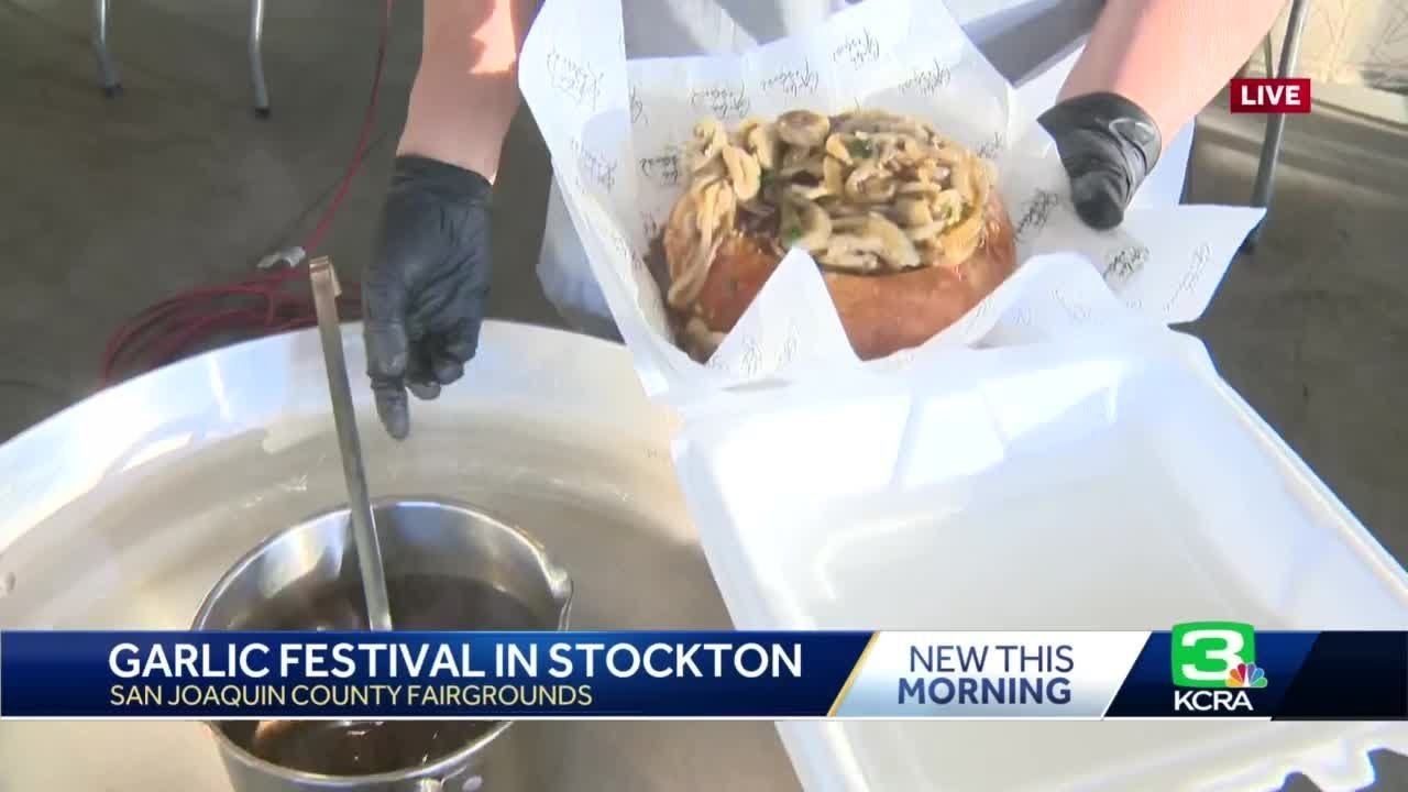 Vendors Prepare For Stockton’s First Garlic Festival