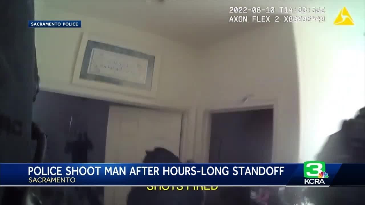 Videos Show Sword Wielding Sacramento Man Being Shot By Swat Officer
