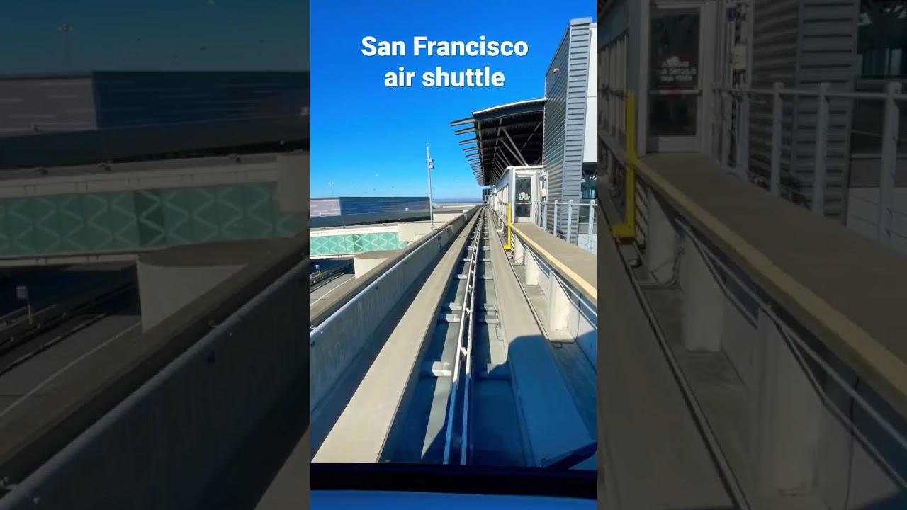 View From Air Shuttle At San Francisco Airport