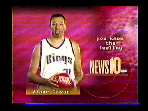 Vlade Divac Abc News 10 Commercial Bumper Sacramento Kings