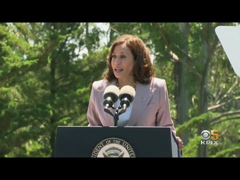 Vp Harris, Gov. Newsom Tout California Space Industry In Oakland