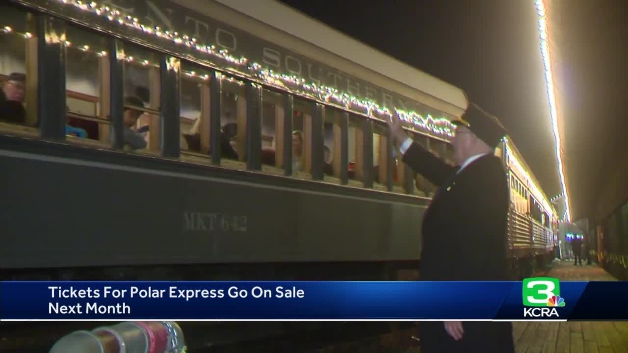 Want To Ride The Polar Express? How To Get Pre Sale Tickets For Old Sac’s Coveted Train Ride