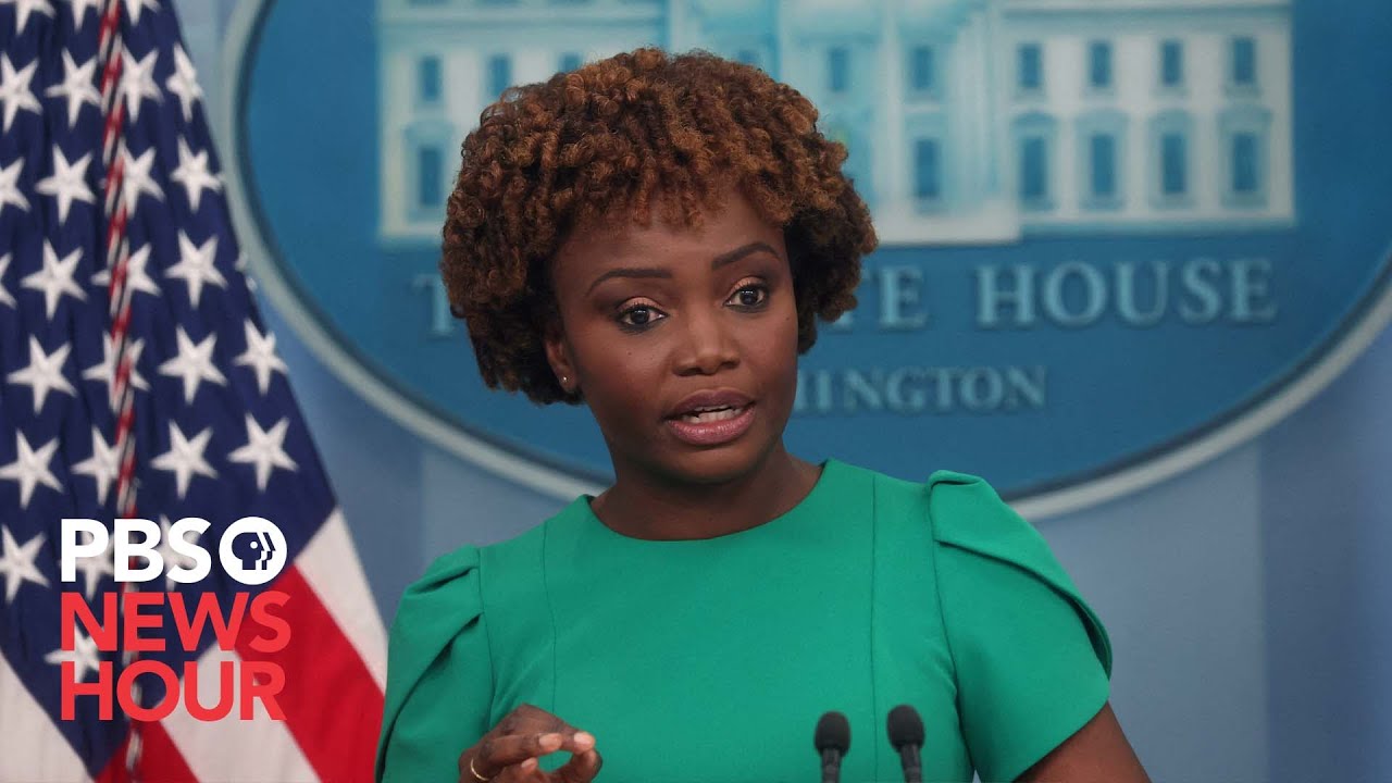 Watch Live: White House Holds Briefing After Griner Verdict, China Backlash