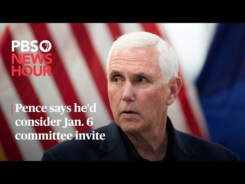 Watch: Pence Says He’d Consider Jan. 6 Committee Invitation | #shorts