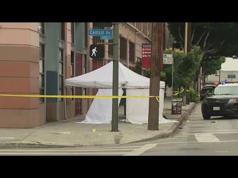 Woman Shot And Killed In Downtown La, Shooter Flees On Bike