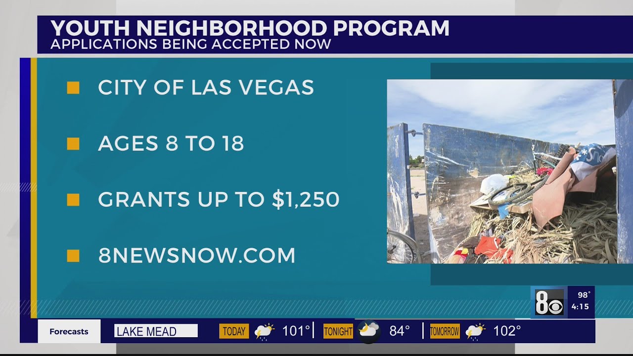 Youth Neighborhood Program In Las Vegas Now Accepting Applications