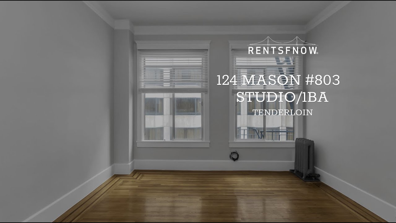 124 Mason #803, San Francisco Ca | Studio 1 Bath