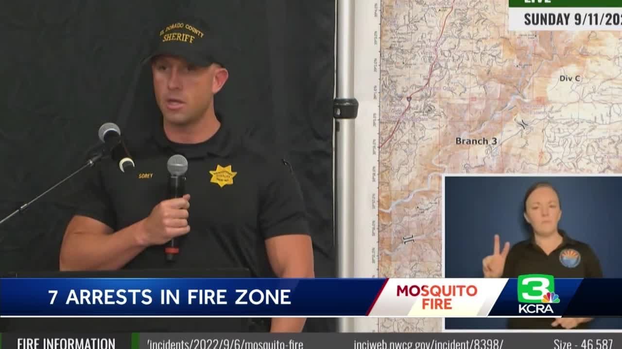 7 Arrests Made In Mosquito Fire Zone,