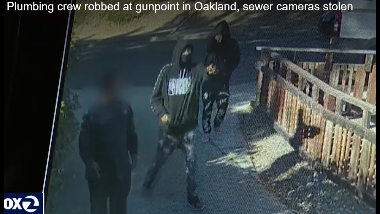 A Group Of Masked Robbers Stick Up A Plumbing Crew In Oakland