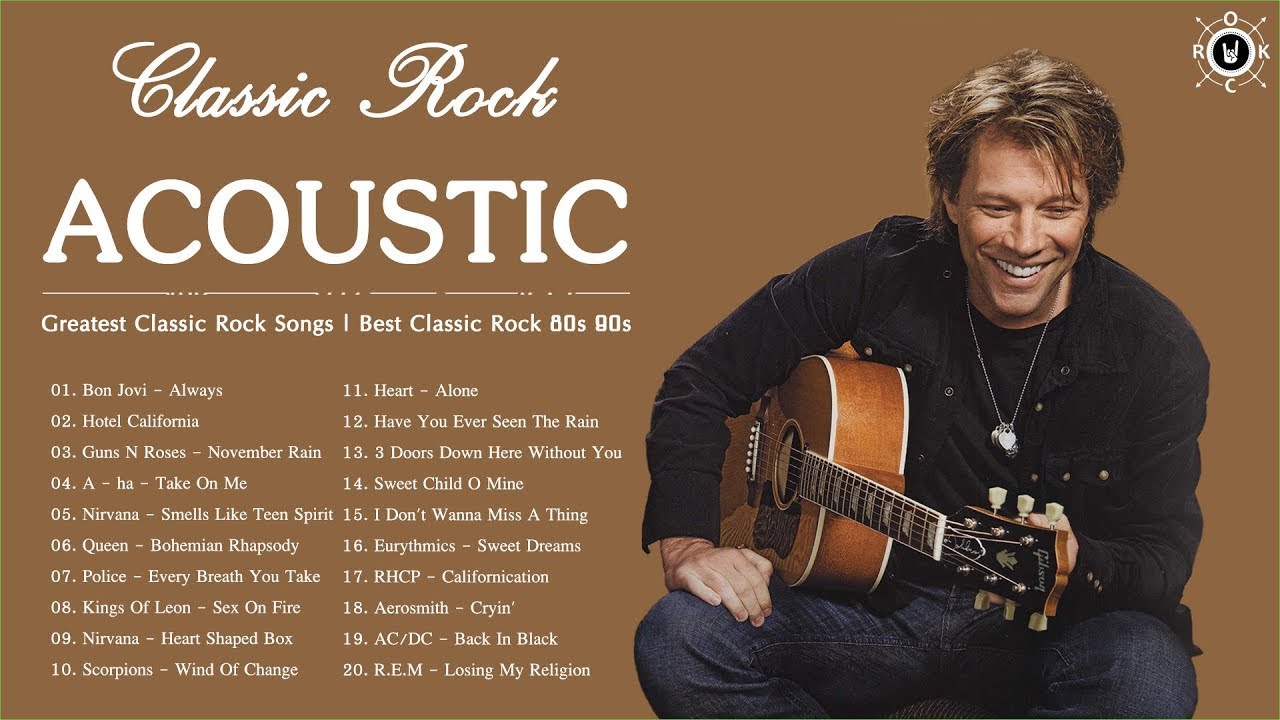 Acoustic Classic Rock | Greatest Classic Rock Songs | Best Classic Rock 80s 90s