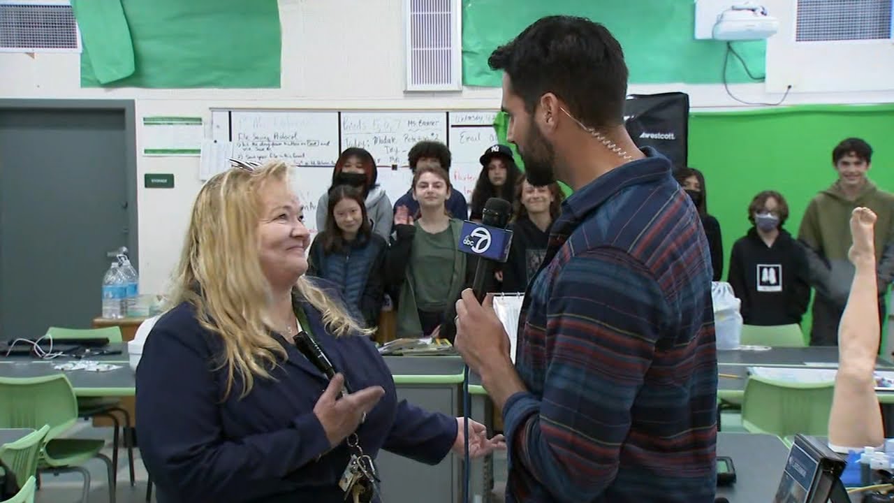 Ahead Of ‘abbott Elementary’ Season 2 Premiere, Abc7 News Visits San Mateo School With Same Name
