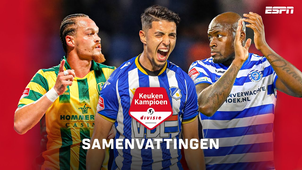 Alle Samenvattingen Kkd | 🤯🛑 Goals, Rode Kaarten En Blunders