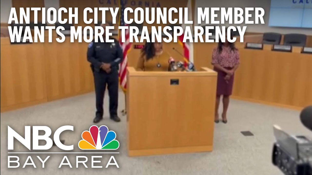 Antioch City Council Members Want Transparency, Police Reform