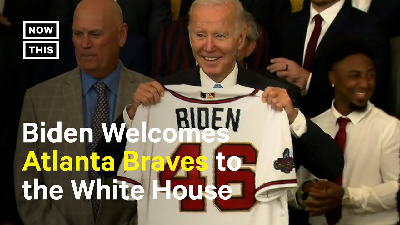 atlanta braves visit the white h