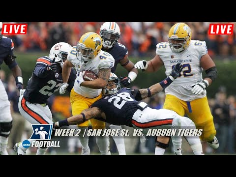 Auburn Tigers Vs San José State Spartans Week 2 | 2022 Ncaa College Football Live Stream