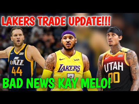 Bad News Kay Melo! Bagong Update Trade Ng Jazz Sa Lakers! Magpapalitan Lamang?