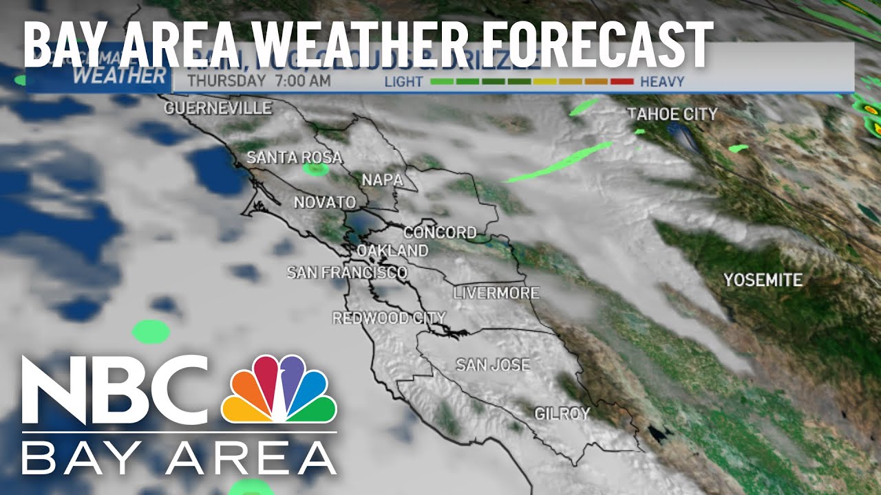 Bay Area Forecast: Am Fog; Updated Weekend Rain Chances