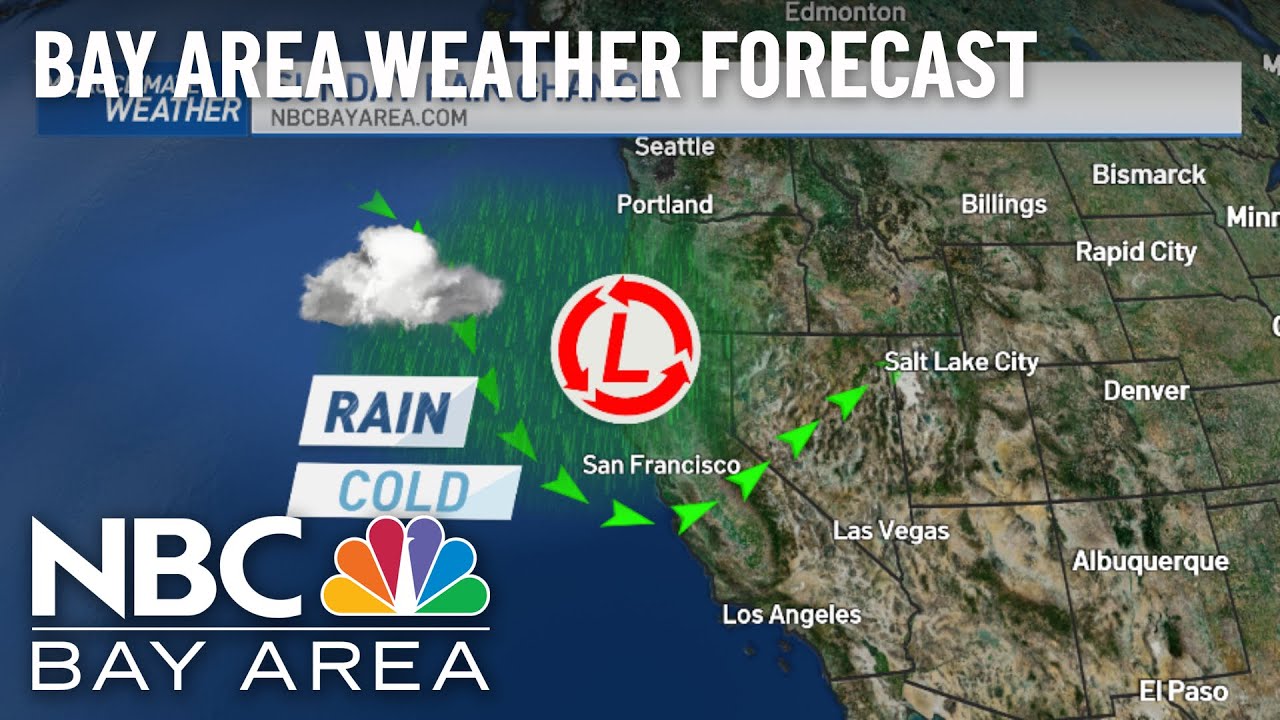 Bay Area Forecast: Cooling And Rain Chance Ahead