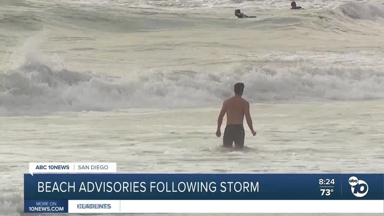 Beach Advisories Issued As San Diego Feels Kay’s Impact