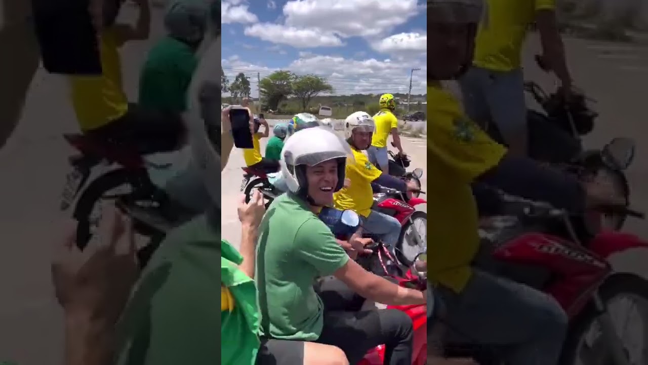 Bolsonaro Arrastando Multidões Em Santa Cruz Do Capibaribe A Caruaru Pernambuco.