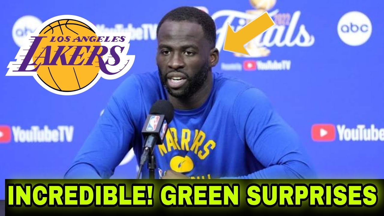 Bomb In Los Angeles! Green Leaves Unexpected Message. Today’s News From The Lakers