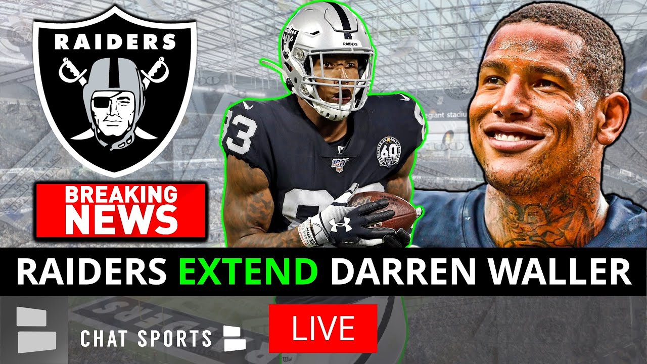 Breaking: Darren Waller & Las Vegas Raiders Agree To Massive Contract Extension | Raiders News Live