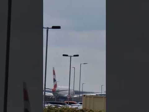 British Airways Airbus A380 841, Heathrow Airport – San Francisco