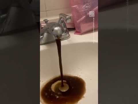 Brown Water Spews From Jackson, Ms, Faucets Amid Water Crisis