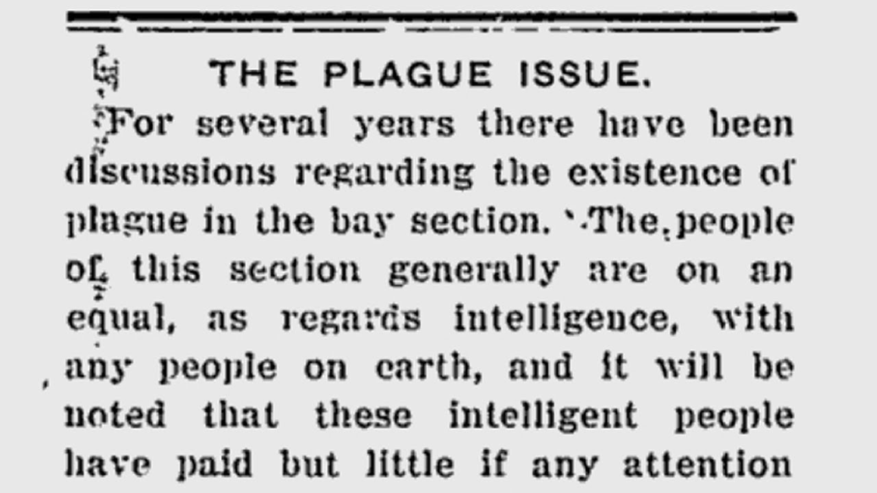 Bubonic Plague In San Francisco: Fake News? [audio]