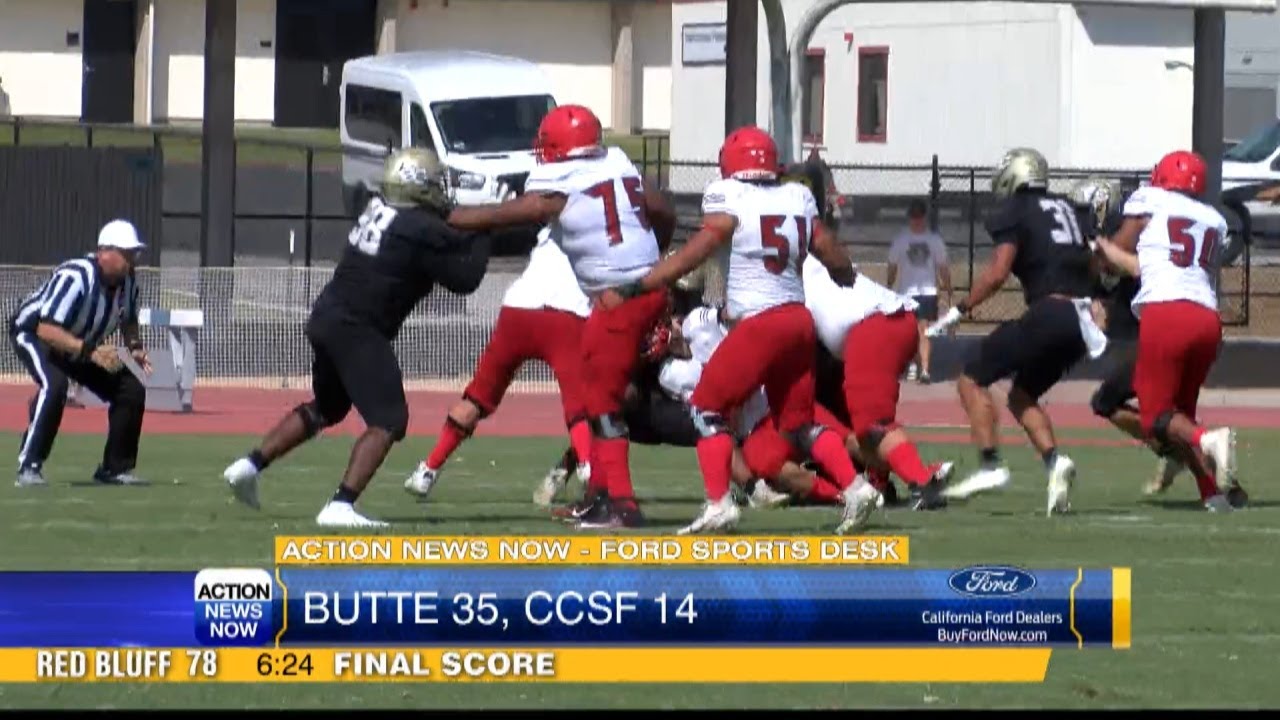 Butte College Football Upsets Top Ranked Ccsf In Hall Of Fame Game