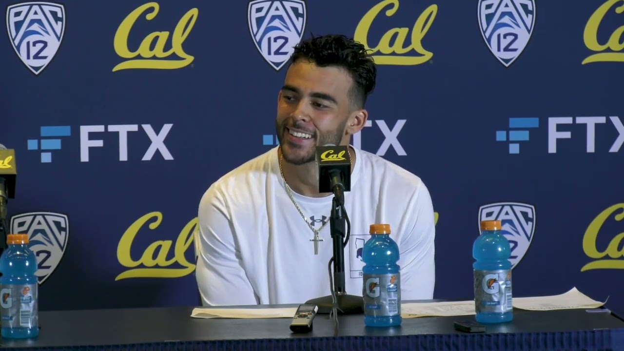 Cal Football: Daniel Scott Post Game Press Conference Vs Uc Davis (09.03.22)