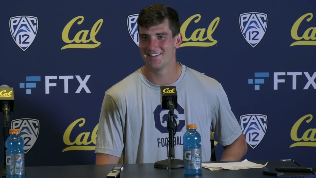 Cal Football: Jack Plummer Post Game Press Conference Vs Uc Davis (09.03.22)