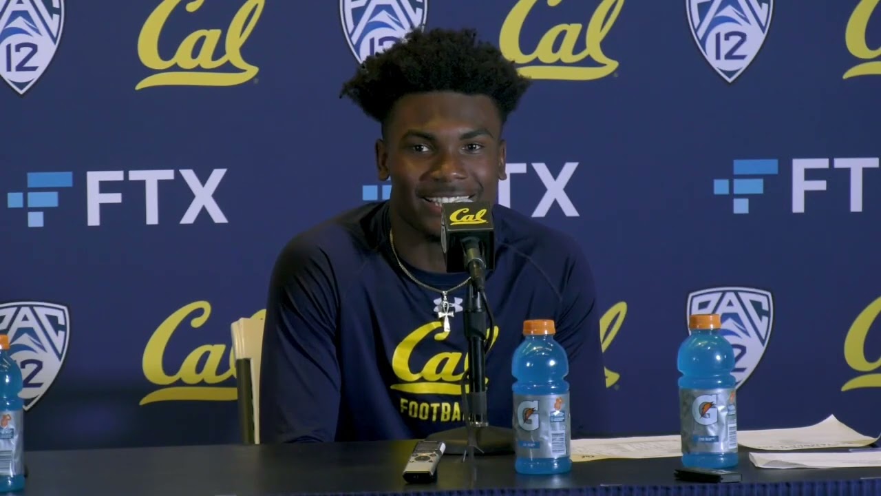 Cal Football: Jeremiah Earby Post Game Press Conference Vs Uc Davis (09.03.22)