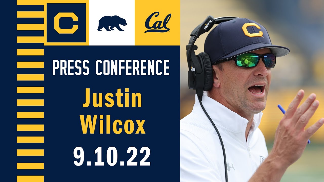 Cal Football: Justin Wilcox Post Game Press Conference Vs Unlv (09.10.22)