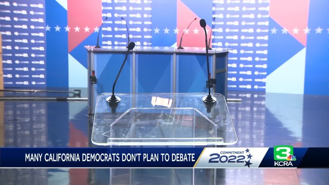 California Democrats Have No Plans To Debate Ahead Of Upcoming Election