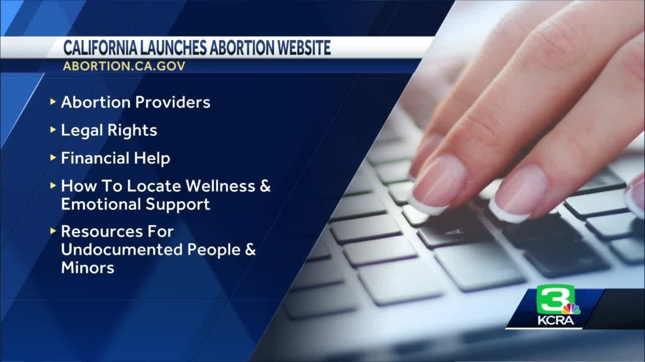 California Launches Abortion Website For People In And Out Of State