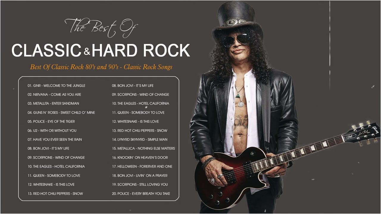 Classic Hard Rock 80s 90s || The Best Of Classic Hard Rock 🧡