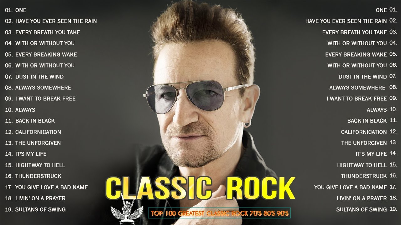 Classic Rock Songs 70s 80s 90s Full Album đ„ Bon Jovi, CCR, U2, The Beatles, Scorpions, Queen, ACDC 1 Classic Rock Songs 70s 80s 90s Full Album đ„ Bon Jovi, Ccr, U2, The Beatles, Scorpions, Queen, Acdc