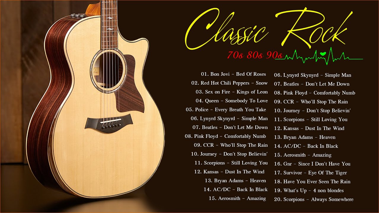 Classic Rock Songs Collection – Popular Classic Rock Songs 70s 80s And 90s🔥🔥