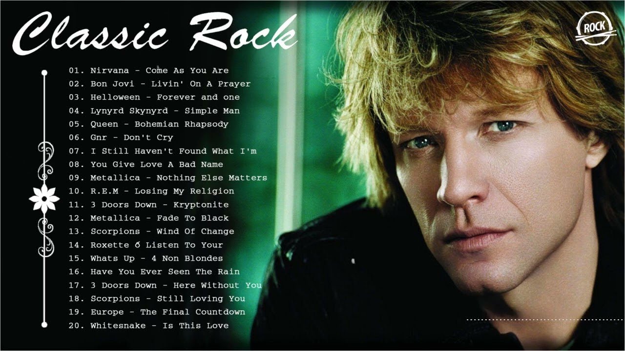 Classic Rock Songs Of 70s 80s 90s – The Best Classic Rock Songs Ever
