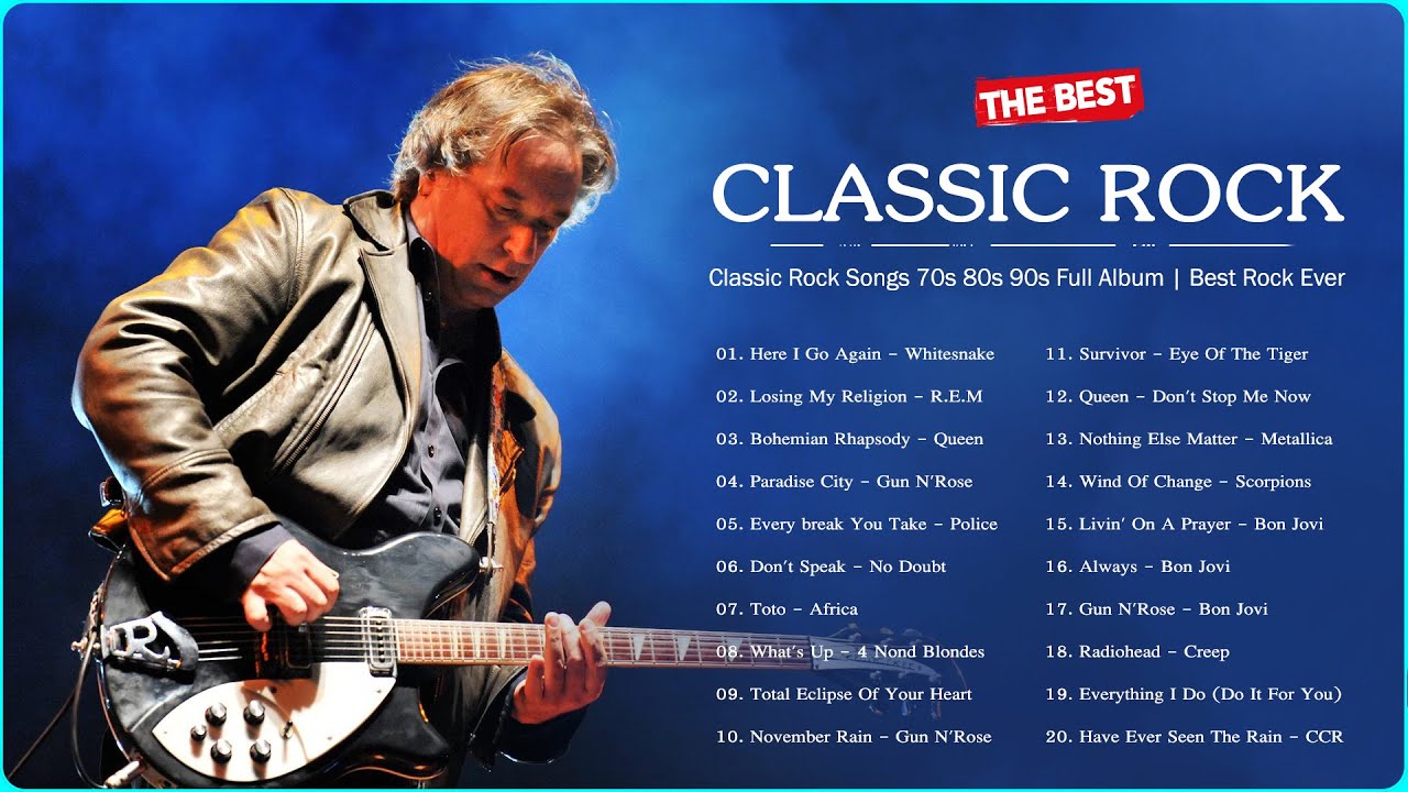 classic rock spotify 70s 80s and