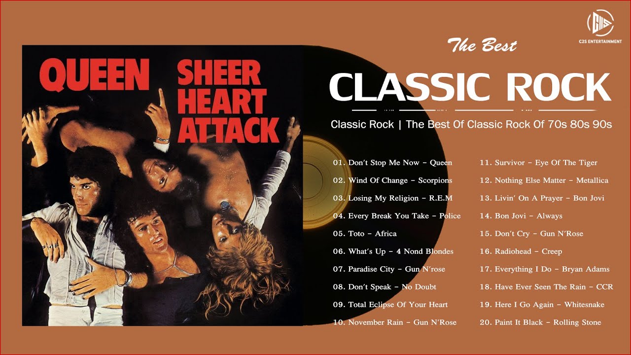 Classic Rock | The Best Classic Rock Of 70s 80s 90s