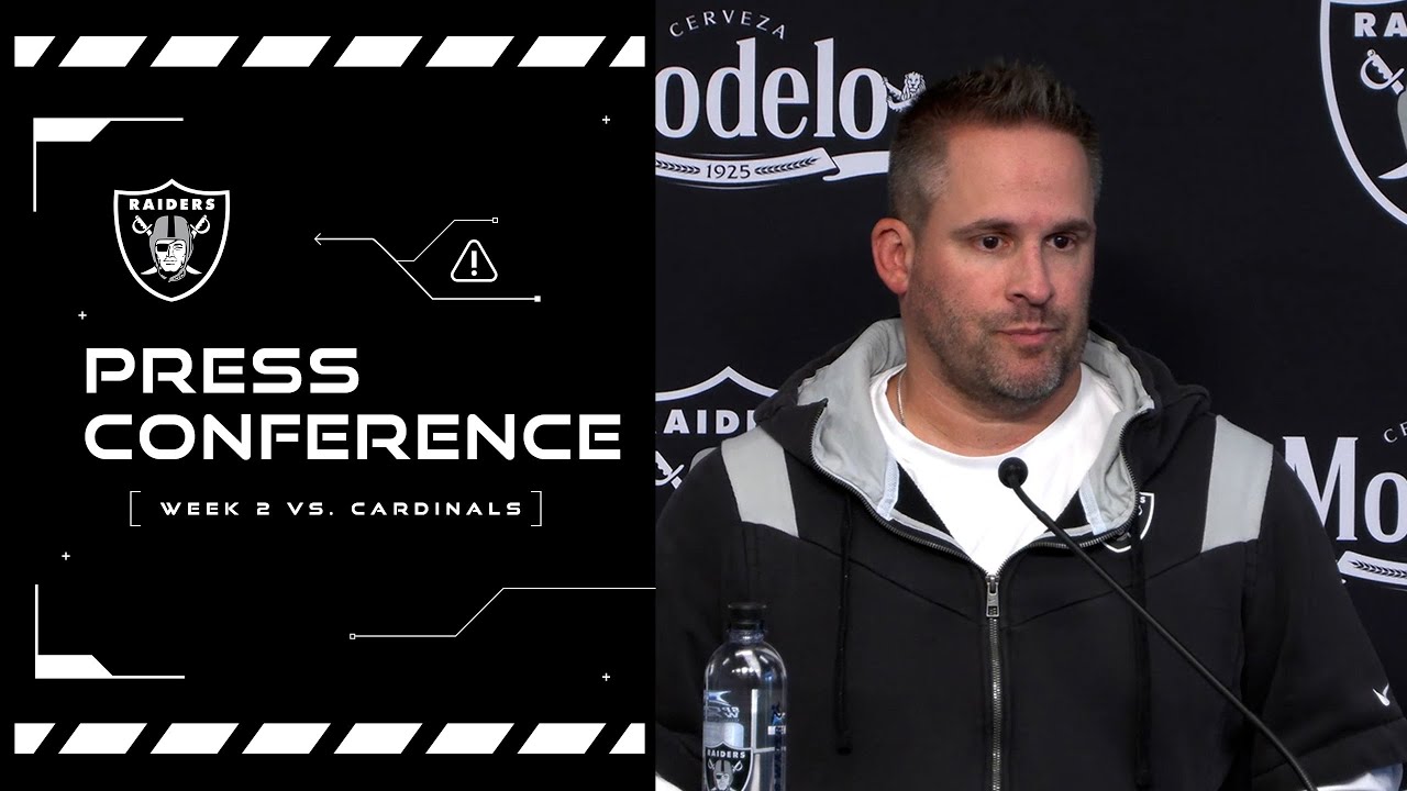 Coach Mcdaniels On Home Opener: ‘i Can Tell They’re Excited’ | Raiders | Nfl