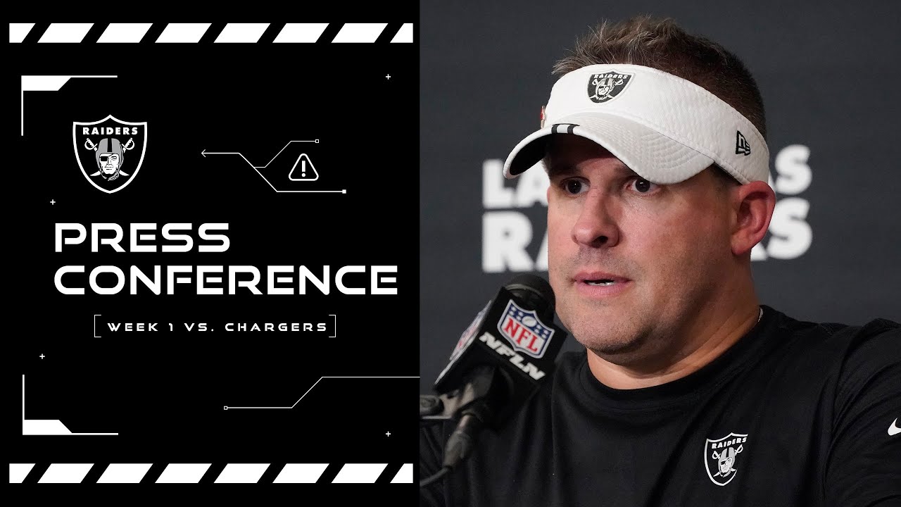 Coach Mcdaniels’ Postgame Presser: ‘like The Way Our Team Fought’ | Week 1 Vs. Chargers | Nfl