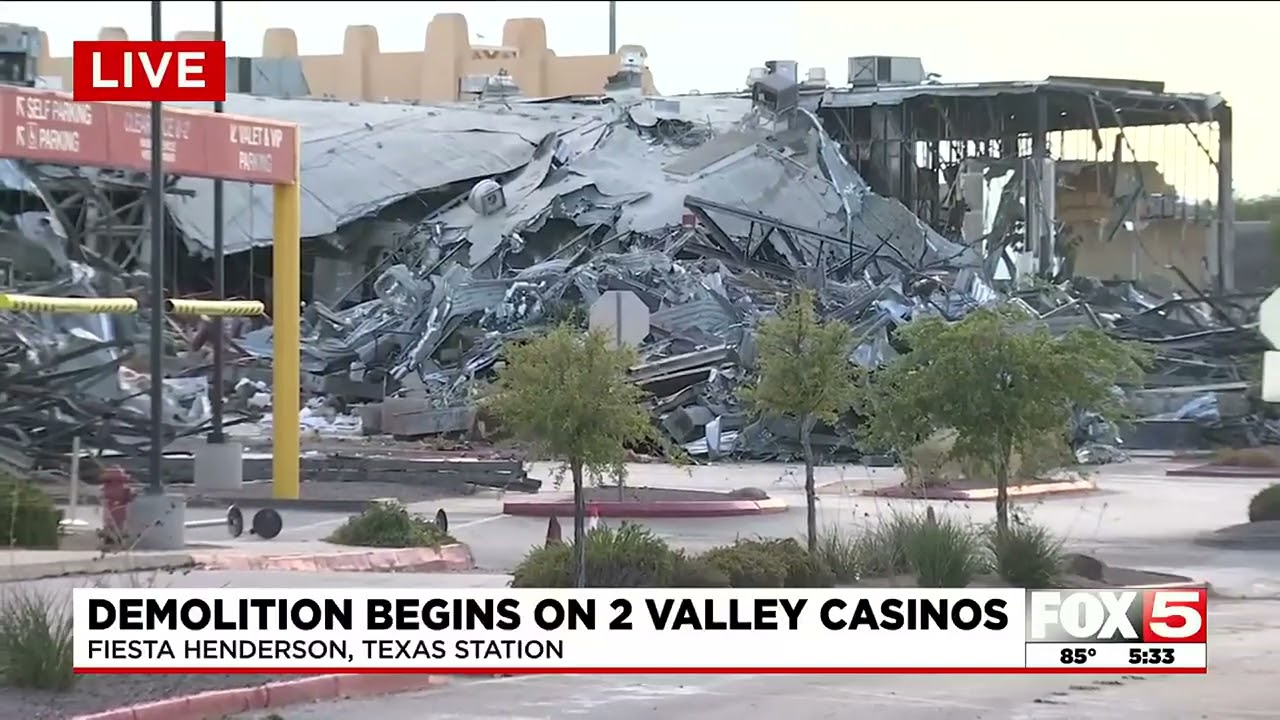 Demolition Begins On 2 Station Casinos Properties In Las Vegas