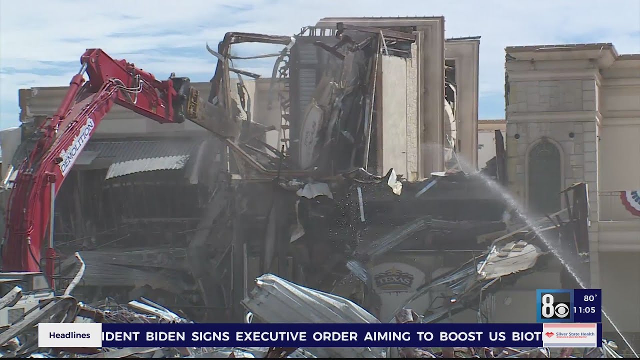 Demolition Underway At Texas Station