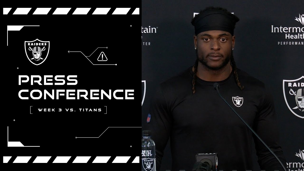 Derek Carr And Davante Adams Presser – 9.21.22 | Raiders | Nfl